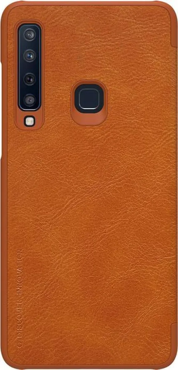 Nillkin Qin PU Leather Book Case - Samsung Galaxy A9 (2018) - Bruin - afbeelding 2 van 4