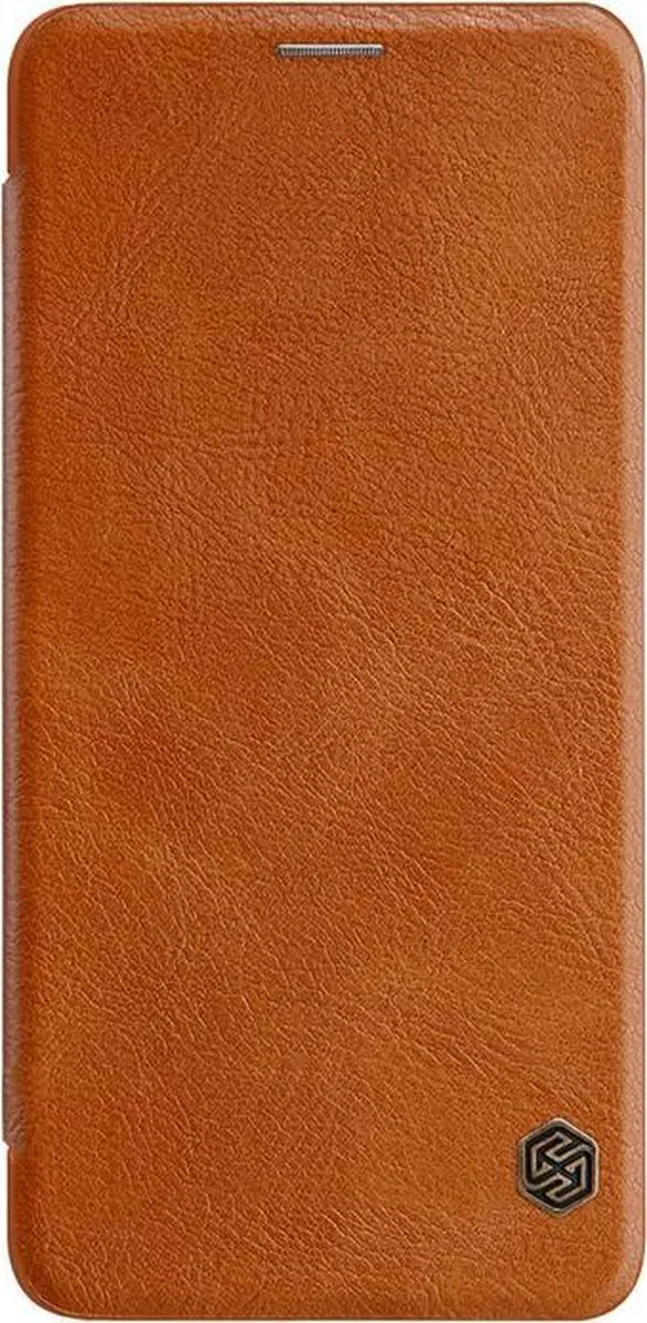 Nillkin Qin PU Leather Book Case - Samsung Galaxy A9 (2018) - Bruin