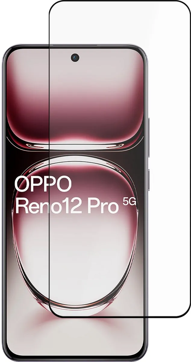 Just in Case Cazy Screenprotector OPPO Reno12 Pro - Full Cover