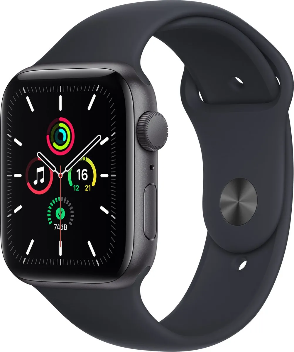 Apple Watch SE MKQ63NF/A Smartwatch 44mm Spacegrijs