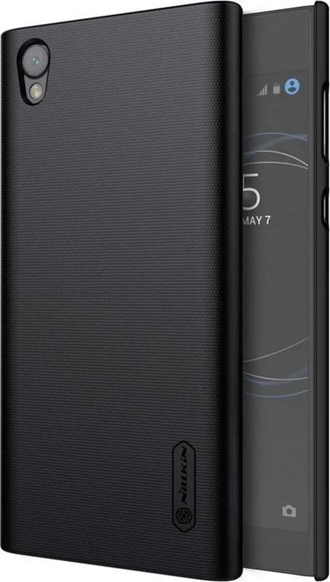 Nillkin Frosted Shield Hoesje - Sony Xperia L1 - Zwart - afbeelding 3 van 6