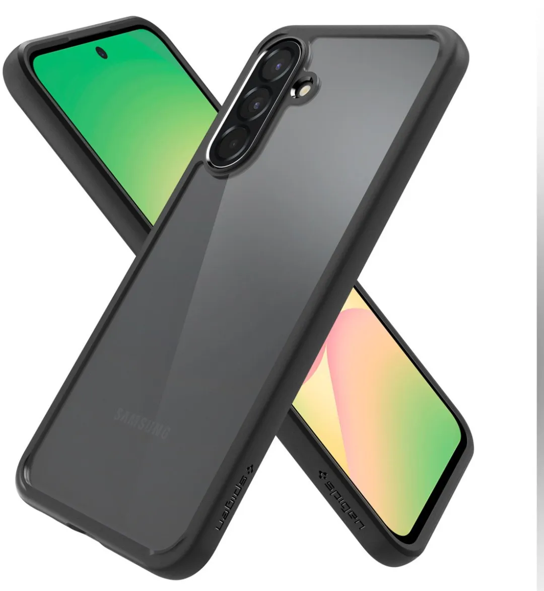 Spigen Ultra Hybrid Hoesje ACS09293 - Samsung Galaxy A56 - Zwart