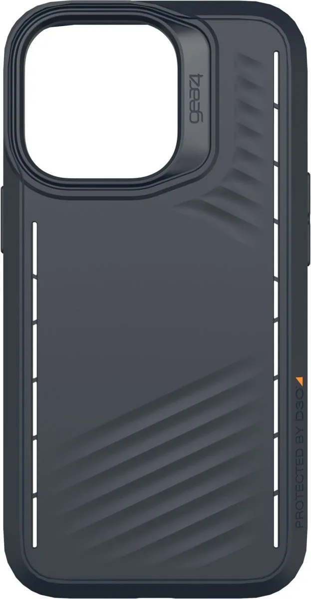 Gear4 Vancouver Snap D3O Hoesje iPhone 13 Pro - Zwart/Blauw