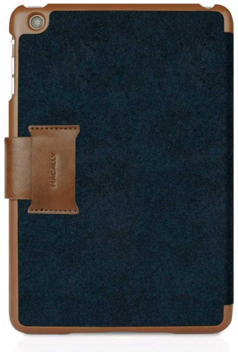 Macally BSTANDBL-M1 Hoesje iPad Mini 7.9" - Bruin/Blauw
