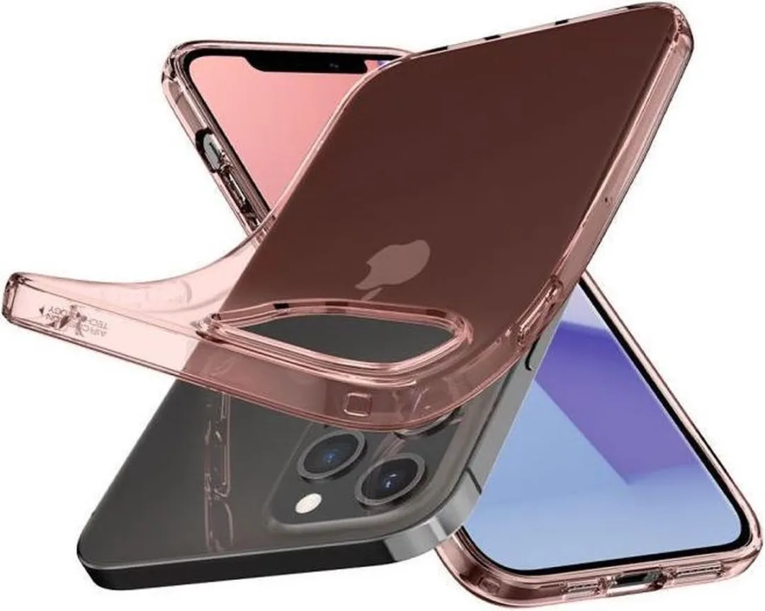 Spigen Crystal Flex ACS01474 iPhone 12 Pro Max Hoesje - Roze