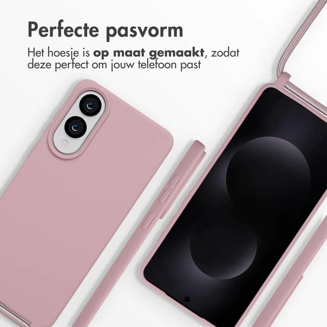 Imoshion Hoesje Samsung Galaxy S25 Edge - Siliconen - Sand Pink - afbeelding 6 van 6
