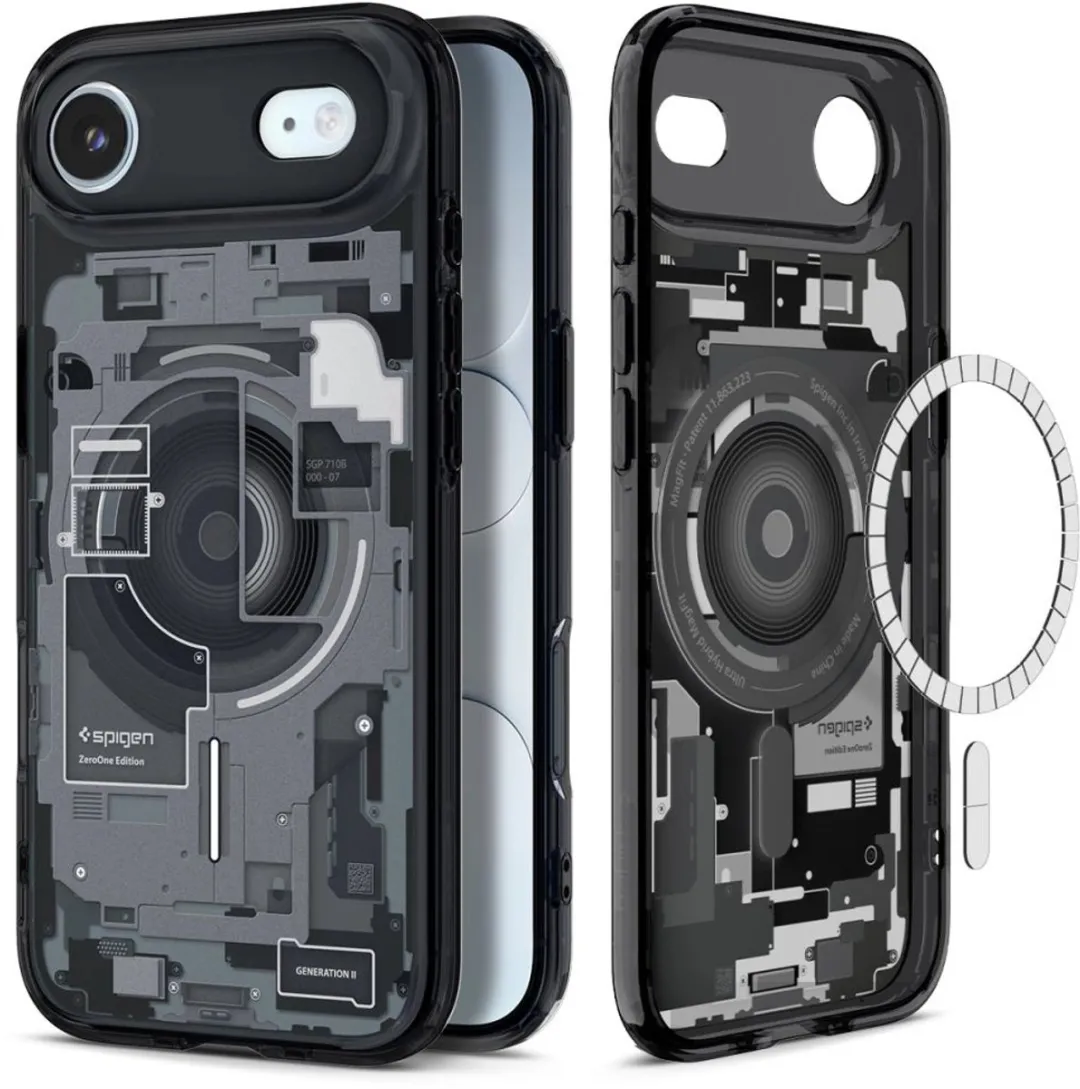 Spigen Ultra Hybrid MagSafe Hoes iPhone 17 Air - Zwart