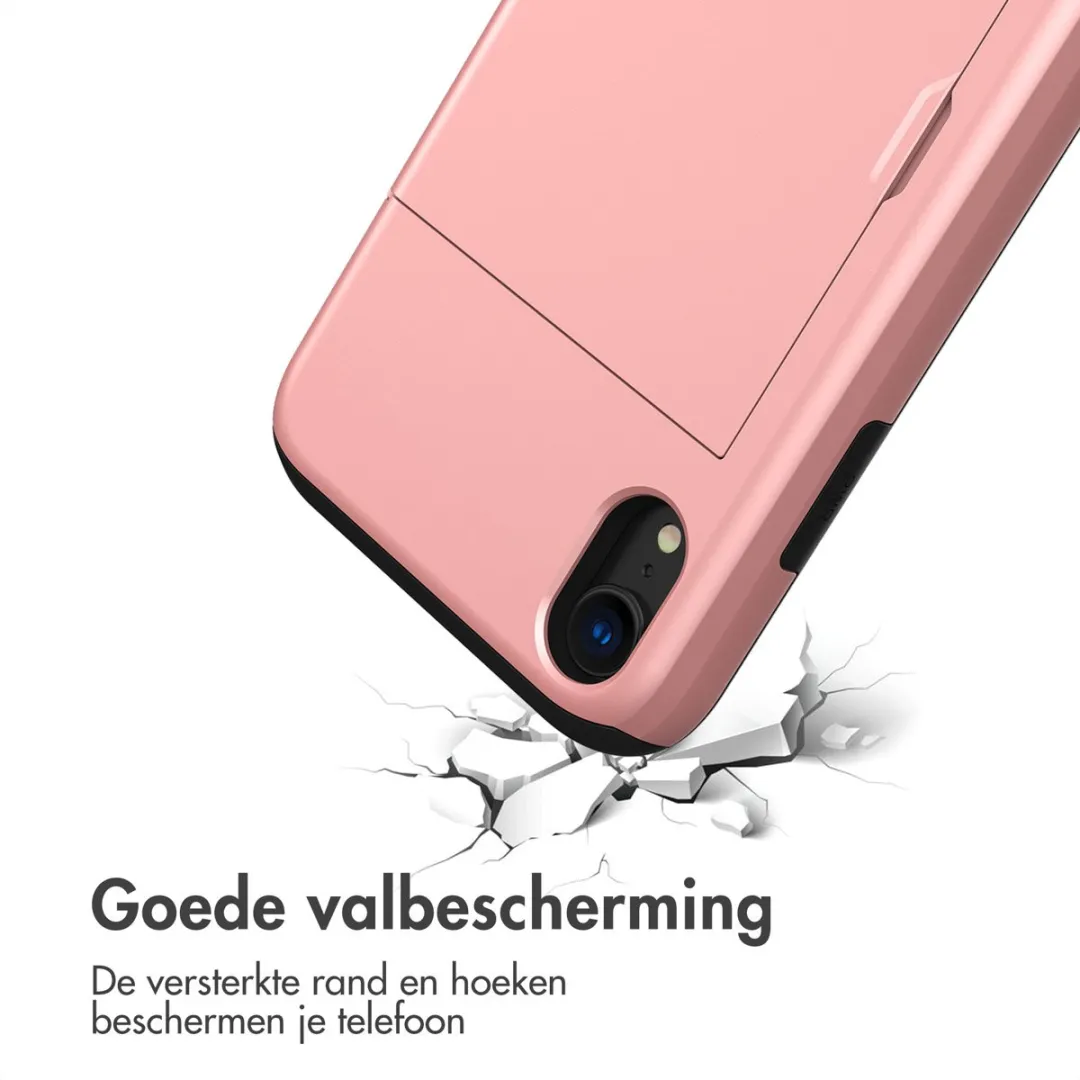 Imoshion Hoesje iPhone XR - Rosé Goud - 2 Pasjes