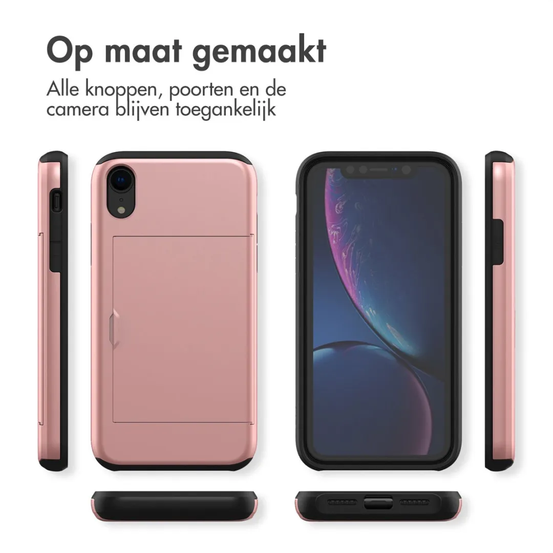 Imoshion Hoesje iPhone XR - Rosé Goud - 2 Pasjes - afbeelding 6 van 6