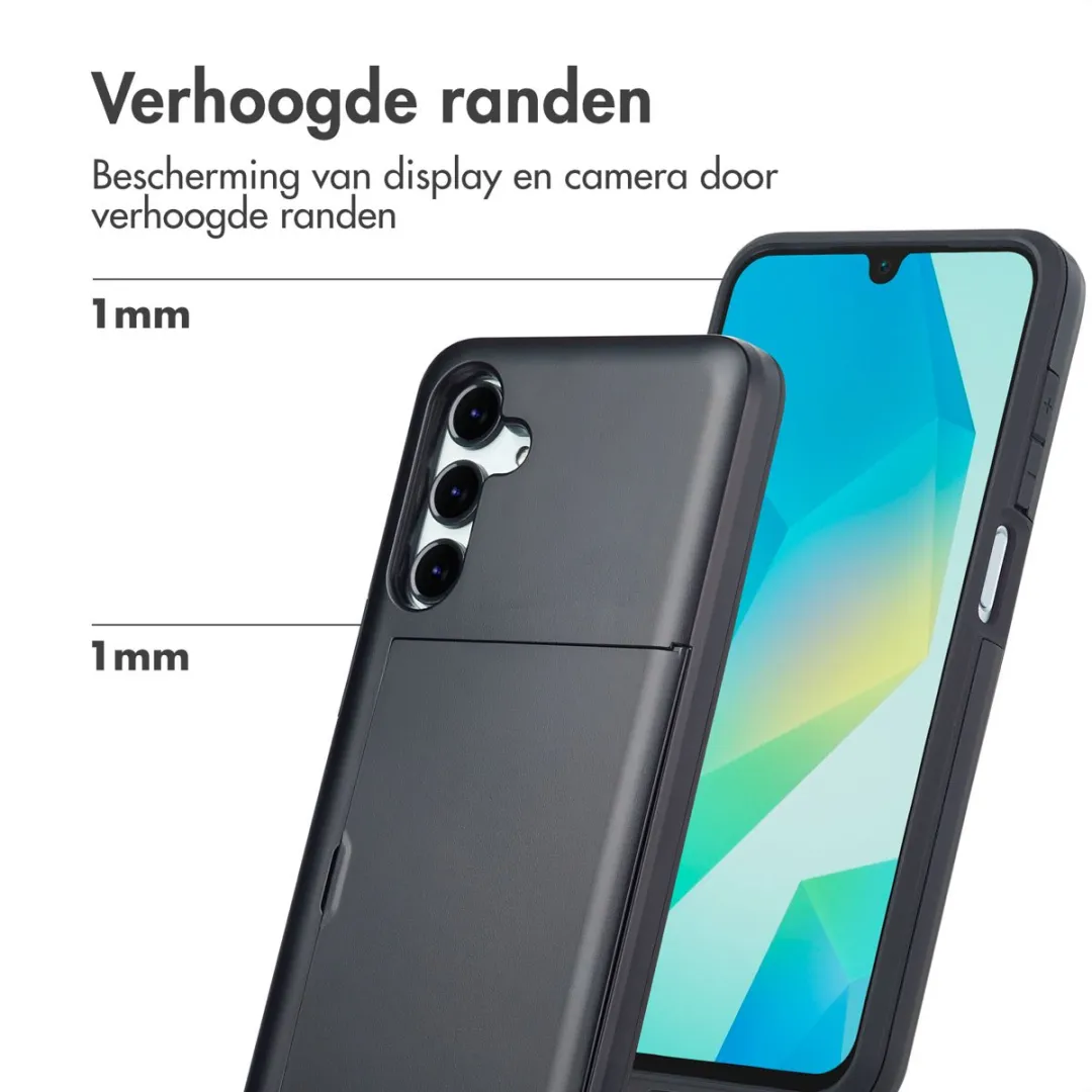 Imoshion Hoesje Samsung Galaxy A16 - 2 Pasjes - Zwart