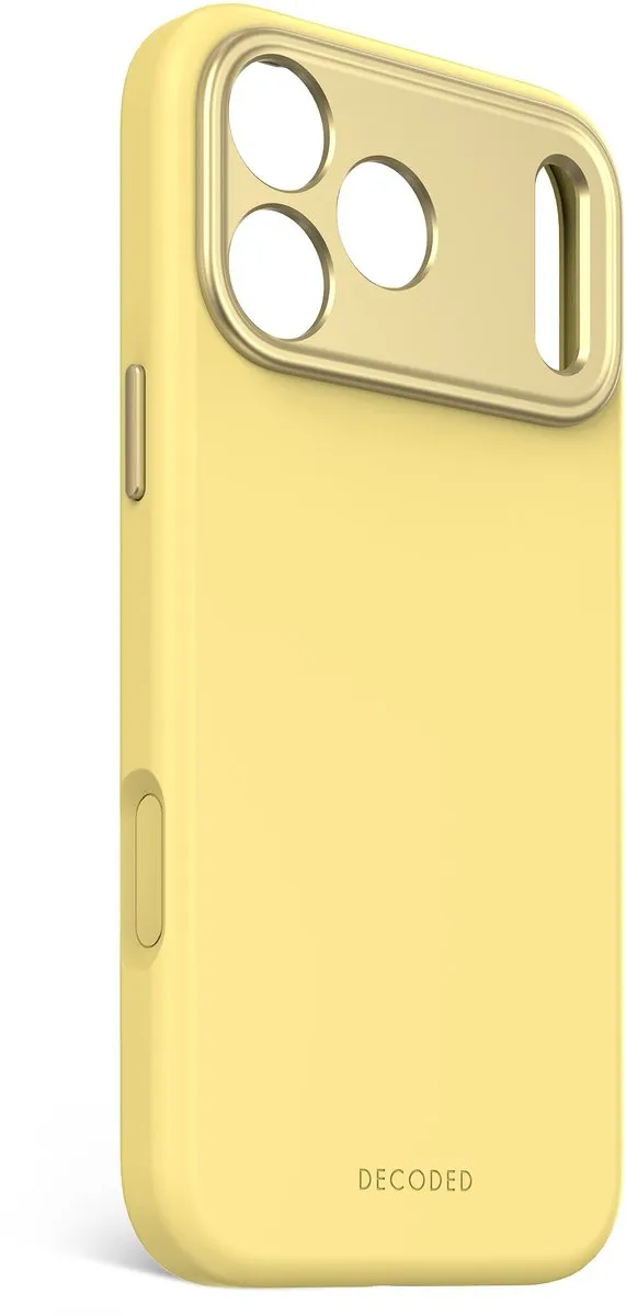 Decoded Siliconen Hoesje iPhone 17 Pro Max - Yuma Geel - MagSafe