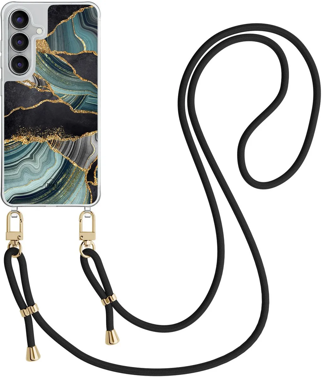 Casevibes Telefoonhoesje S25 FE CV/S/S25FE/C/014 - Marble Jade Stone