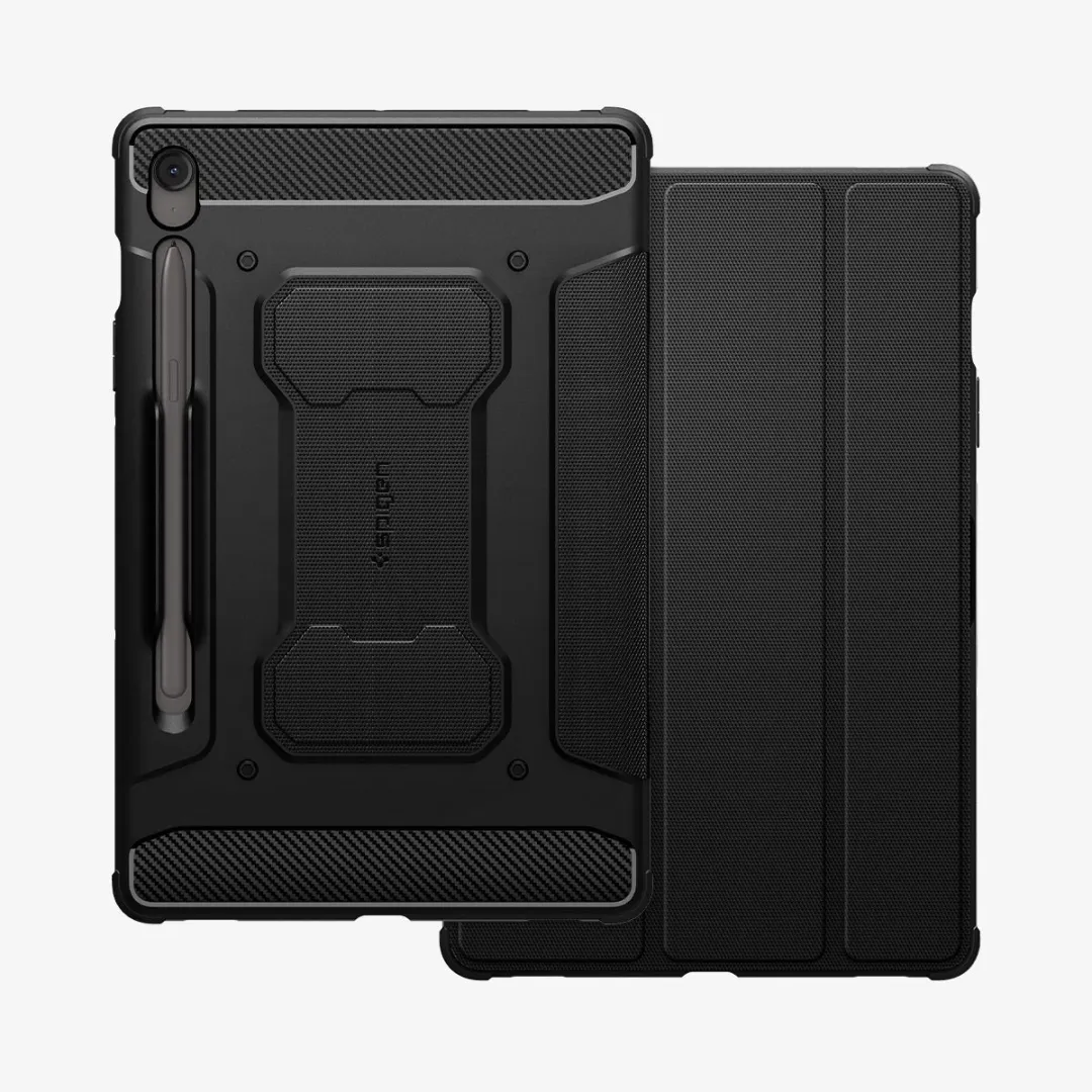 Spigen Rugged Armor Pro Hoesje - Galaxy Tab S9 11.0 - Zwart - afbeelding 6 van 6