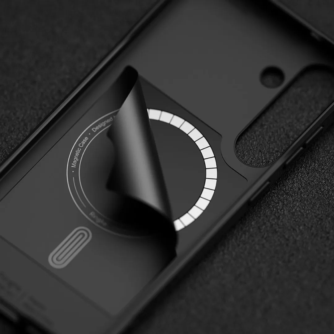 Ringke Onyx Magnetic MagSafe Hoesje - Galaxy S25 - Transparent