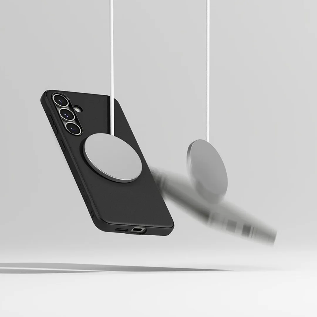 Ringke Onyx Magnetic MagSafe Hoesje - Galaxy S25 - Transparent - afbeelding 6 van 6