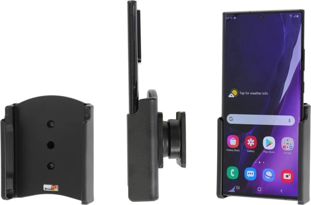 Brodit 711222 Samsung Galaxy Note20 Ultra Houder - Zwart