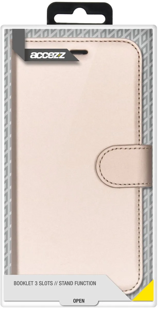 Accezz iPhone 12 Pro Max Hoesje Goud - 3 Pasjes