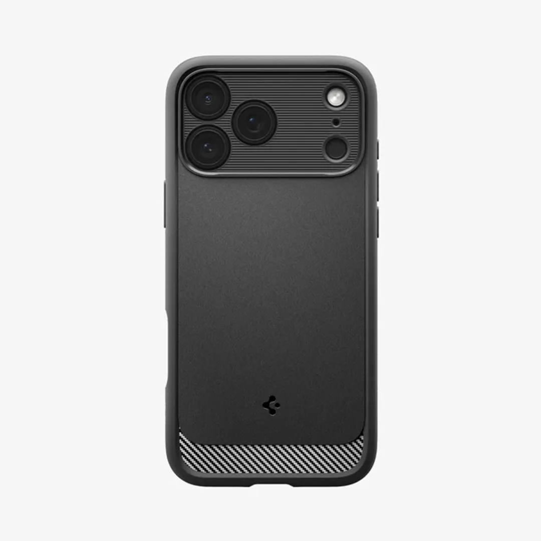 Spigen Rugged Armor MagSafe Hoes Iphone 17 Pro Max - Zwart