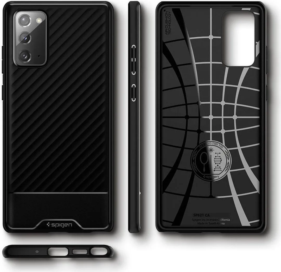 Spigen Core Armor ACS01368 Hoesje - Samsung Galaxy Note20 - Zwart