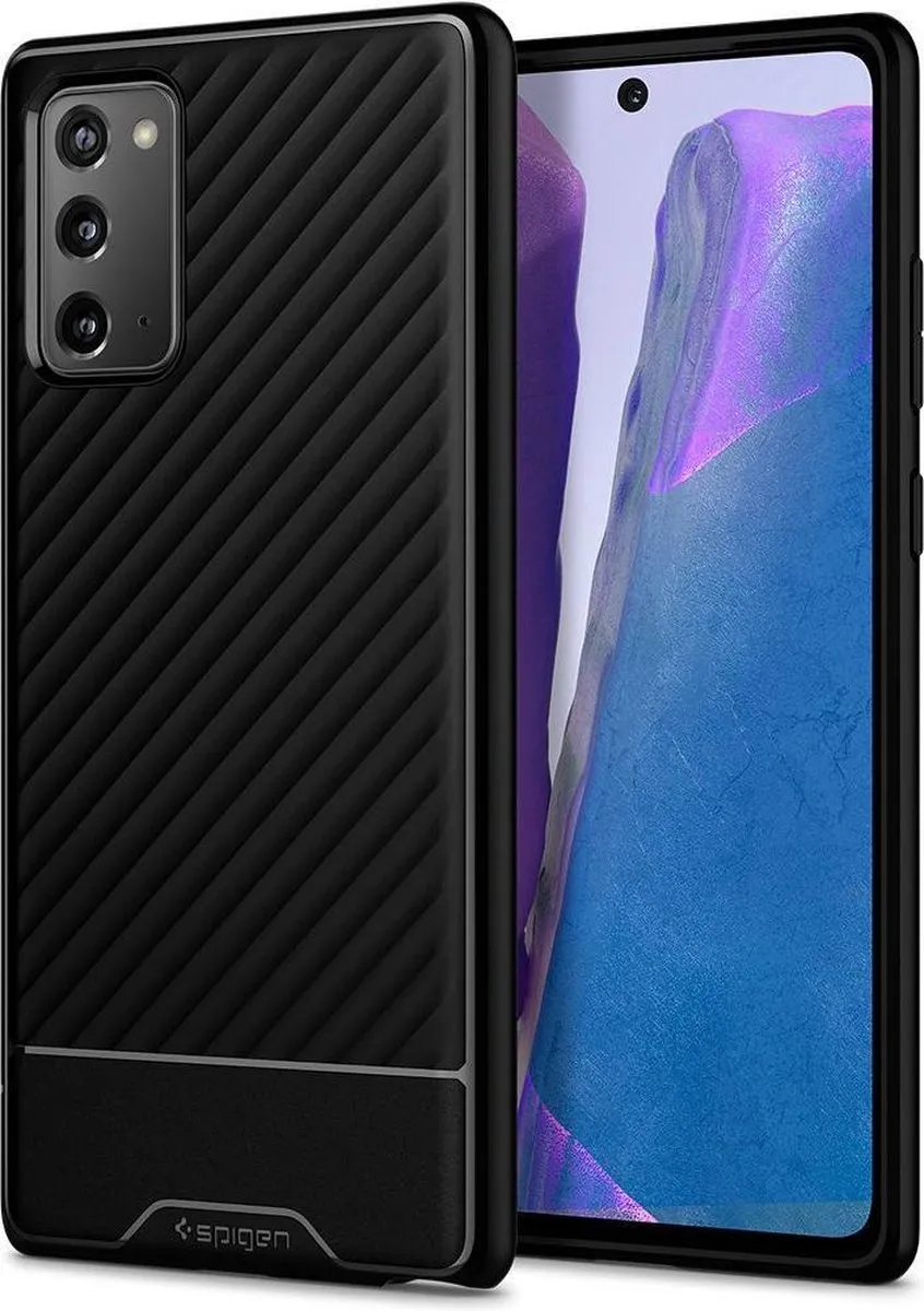 Spigen Core Armor ACS01368 Hoesje - Samsung Galaxy Note20 - Zwart