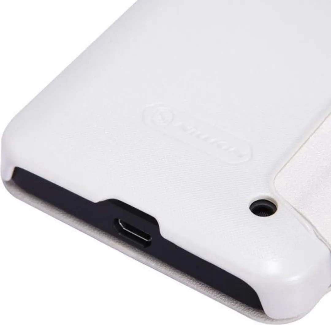 Nillkin Leather Case Nokia Lumia 630/635 - Wit - afbeelding 6 van 6