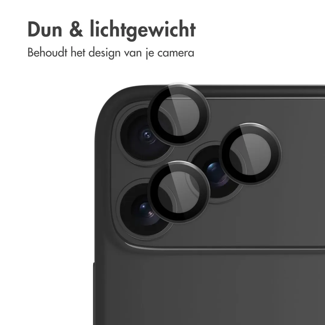 Imoshion Camera Lens Protector iPhone 17 Pro Max - 2 Stuks - Grijs