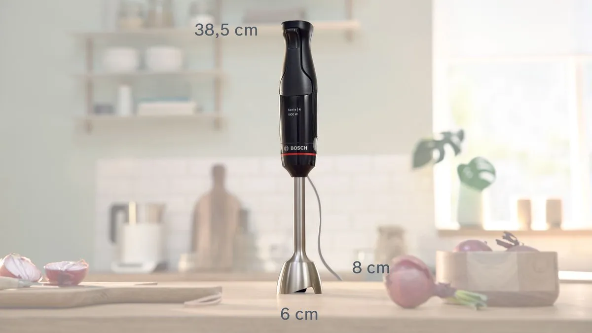 Bosch Serie 4 MSM4B610 - ErgoMaster - Staafmixer set- 1000W - Zwart