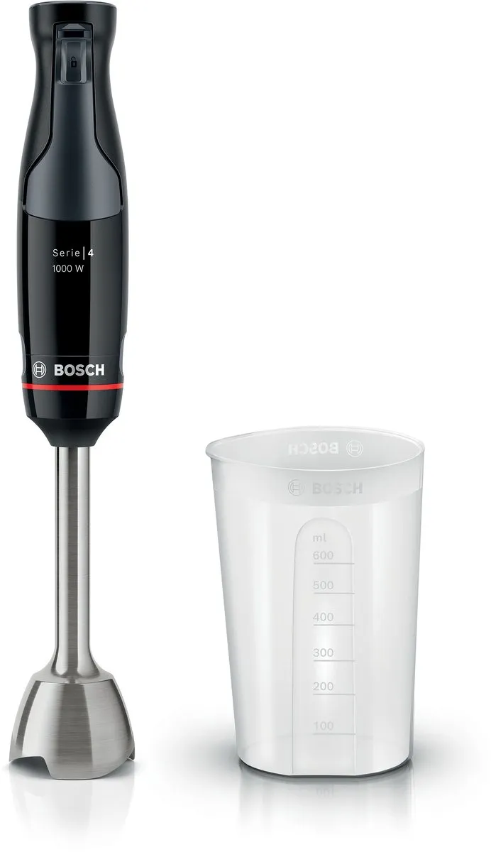Bosch Serie 4 MSM4B610 - ErgoMaster - Staafmixer set- 1000W - Zwart