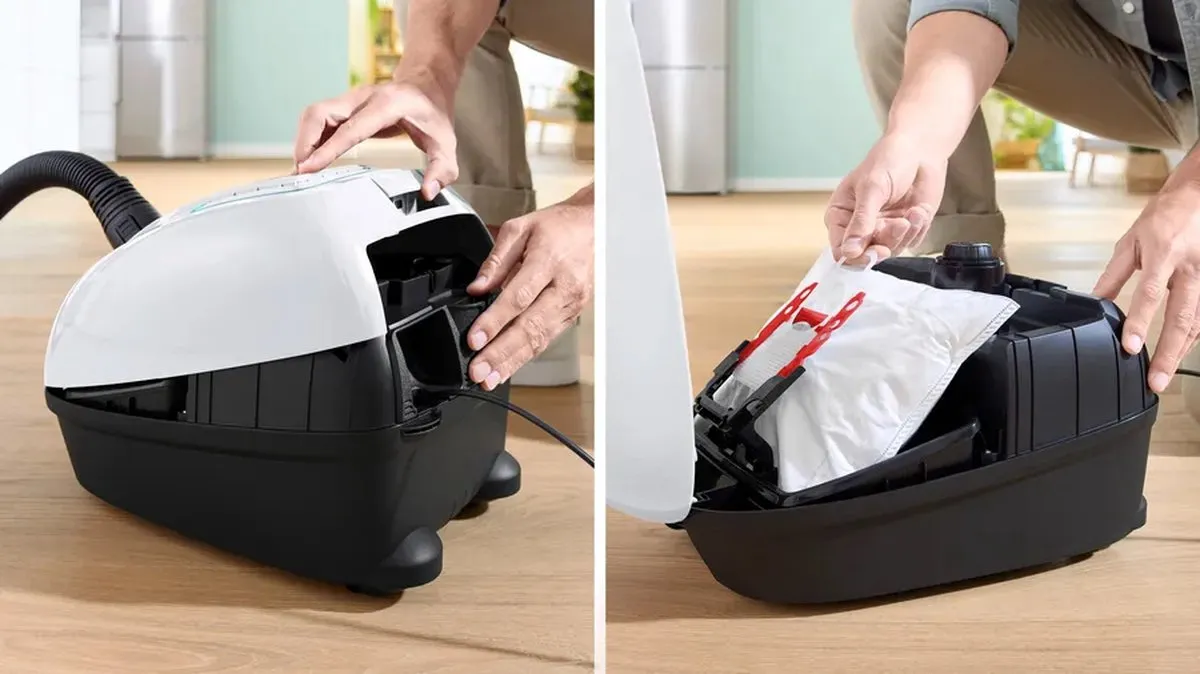 Bosch Serie 4 BGB38HYG1 Cilinderstofzuiger - 600W - 4L - Zwart/Wit