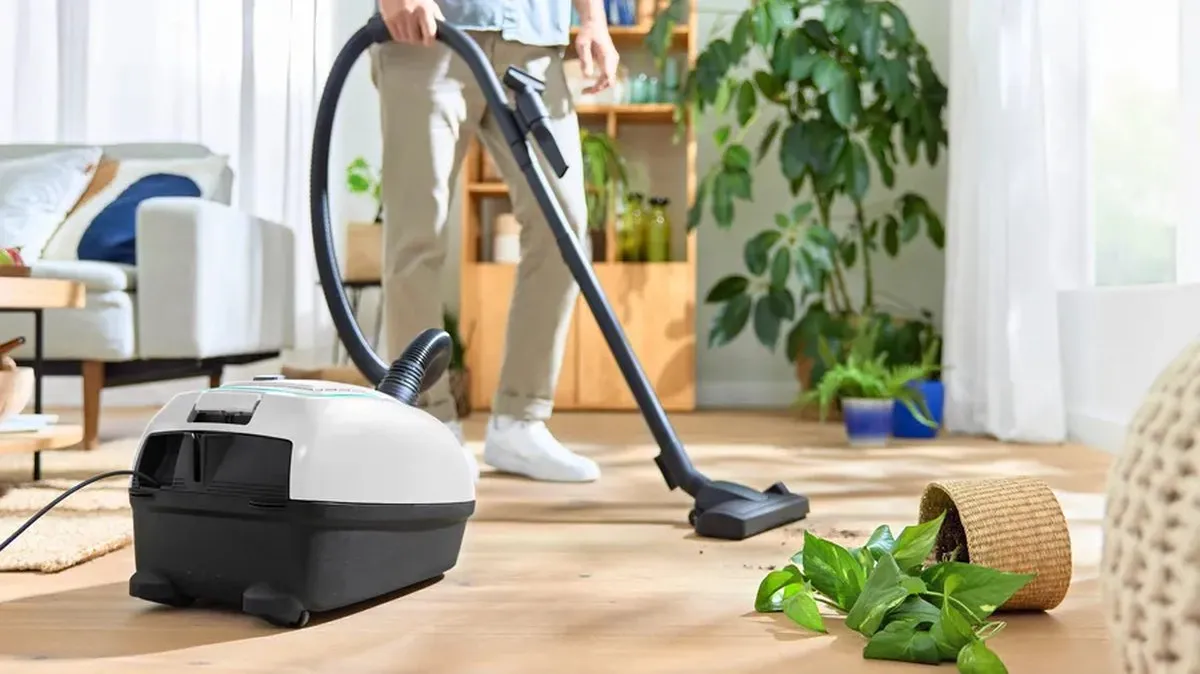 Bosch Serie 4 BGB38HYG1 Cilinderstofzuiger - 600W - 4L - Zwart/Wit - afbeelding 6 van 6