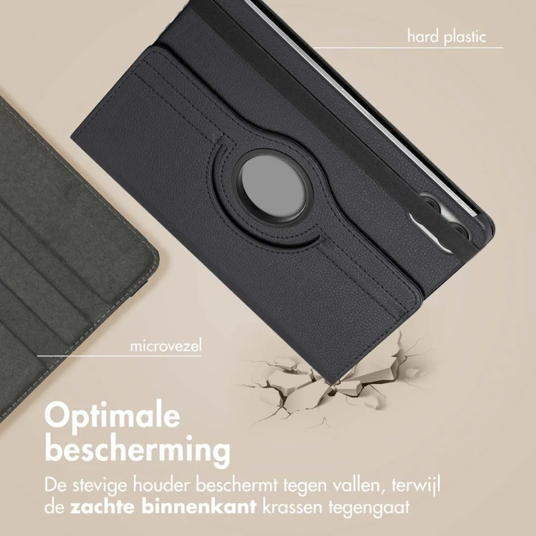 Imoshion SH00076238 Tablethoes - Xiaomi Redmi Pad Pro 12.1" - 360° Draaibare Bookcase - Zwart