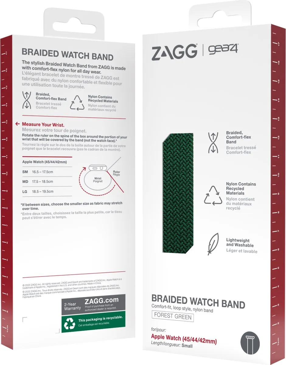 Gear4 Braided Nylon Horlogeband