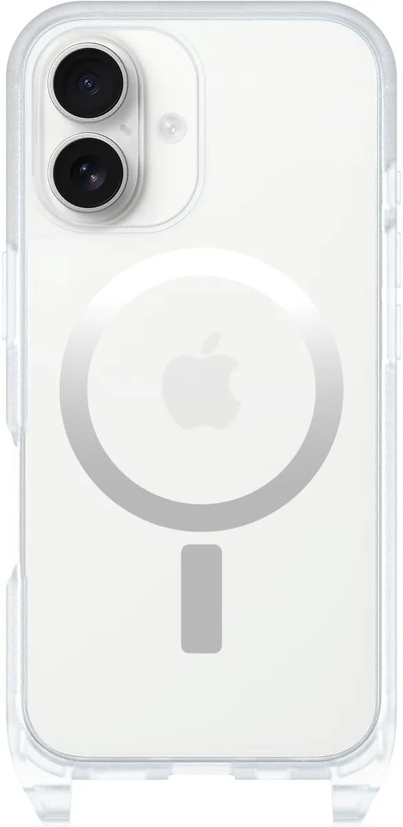 OtterBox React Necklace Series 77-96817 iPhone 16 Hoes - Transparant