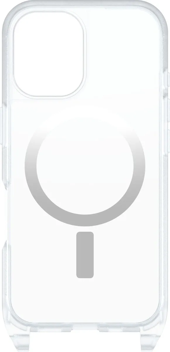OtterBox React Necklace Series 77-96817 iPhone 16 Hoes - Transparant