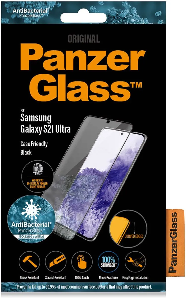 PanzerGlass PZ-7258 Screenprotector Samsung Galaxy S21 Ultra