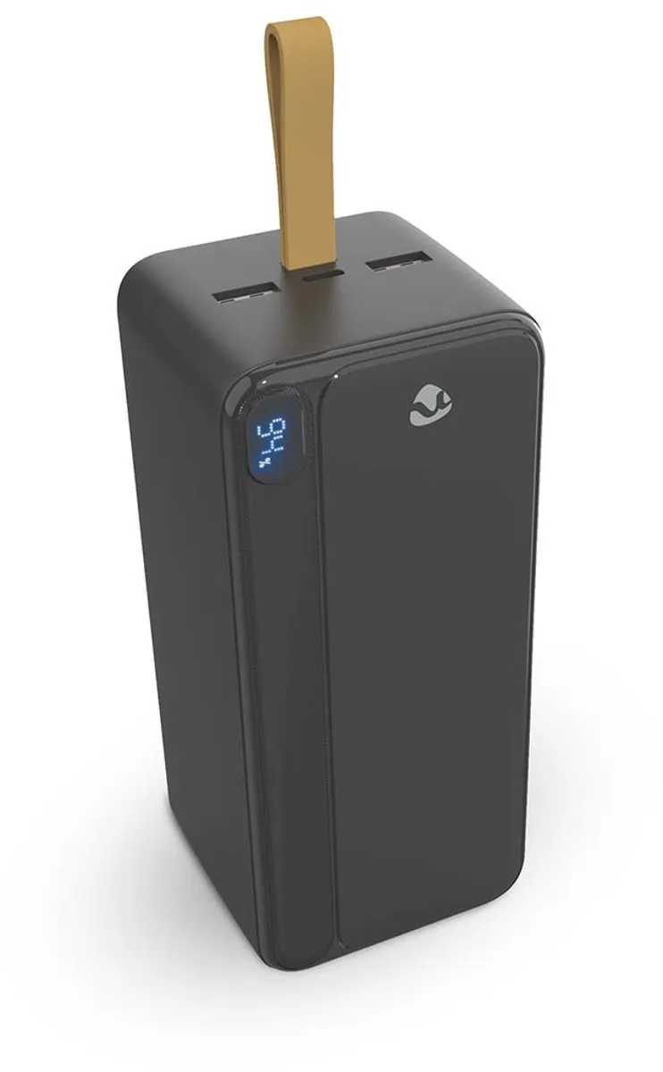 Nedis Powerbank PBKPD20W325BK 30000mAh - 4x USB - 18W - Zwart