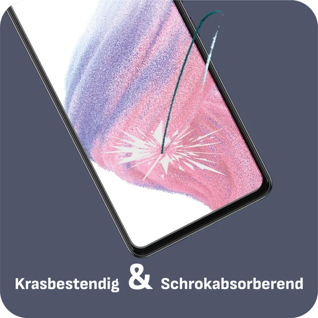 Just in Case Cazy Screenprotector Samsung Galaxy A53 - 2 Stuks
