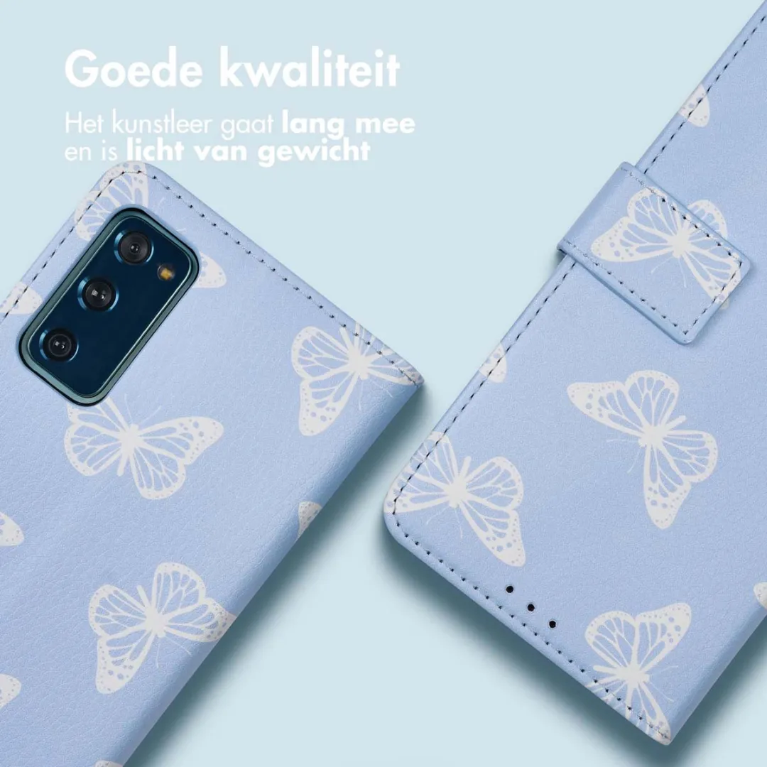 Imoshion Galaxy S20 FE Hoesje - 3 Pasjes - Butterfly