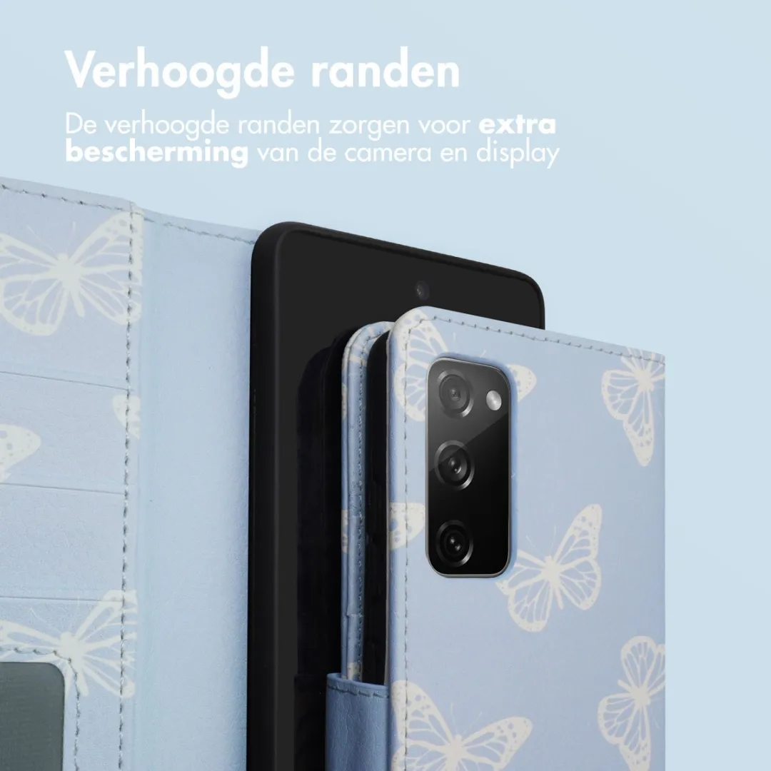 Imoshion Galaxy S20 FE Hoesje - 3 Pasjes - Butterfly