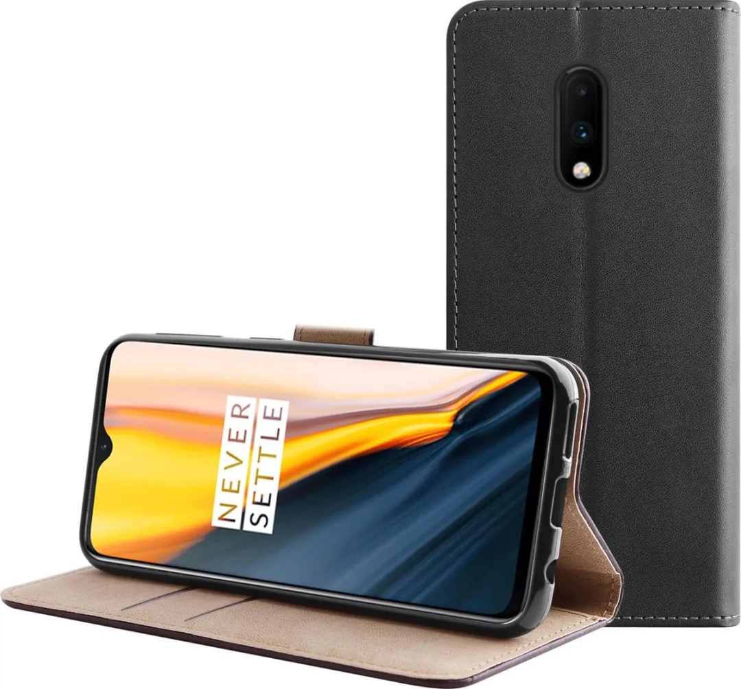 BMAX Leren Book Case OnePlus 7