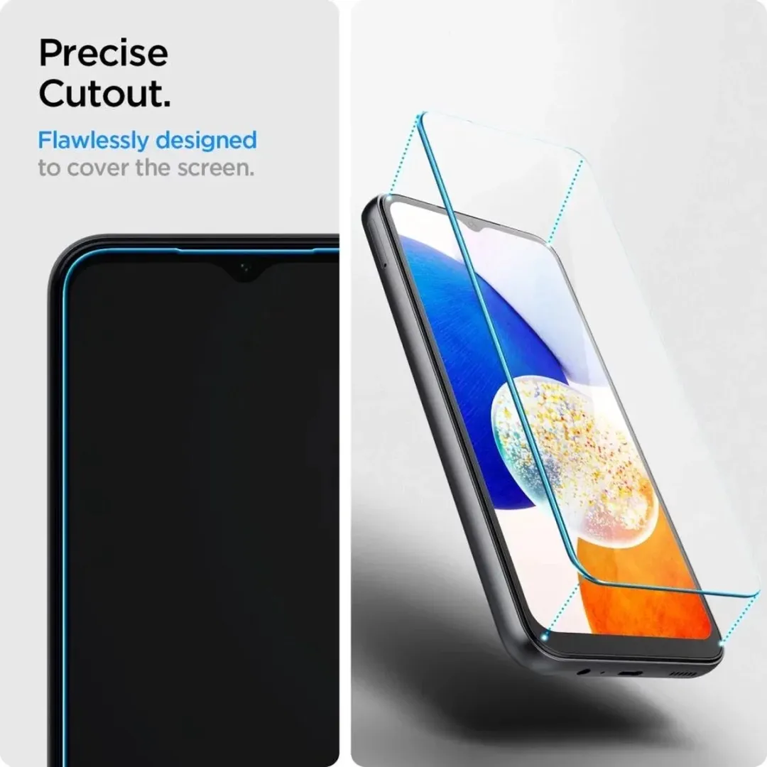 Spigen Screen Protector Glas.tR Slim AGL07447 - 2 Stuks - Transparant