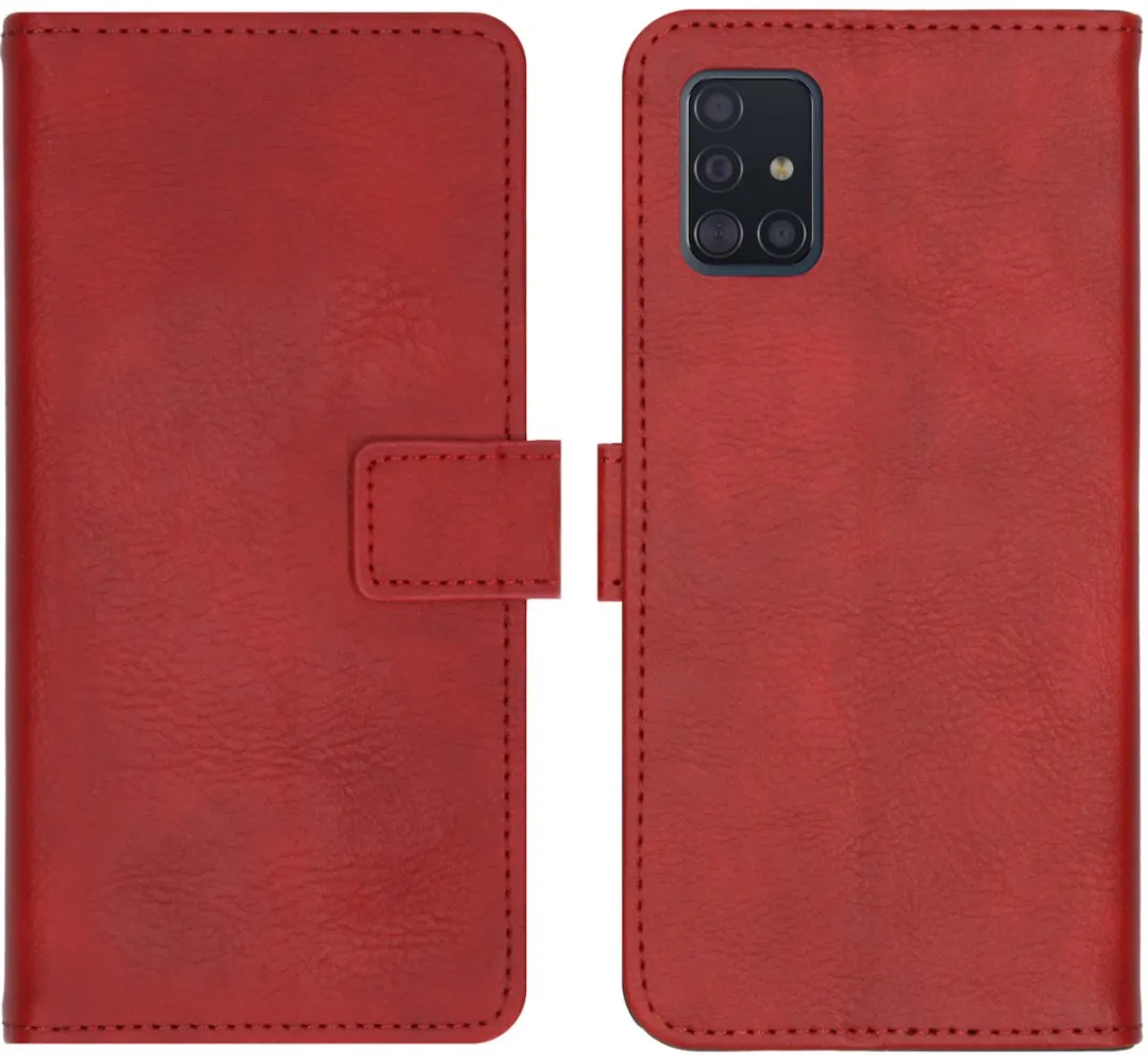 Imoshion Hoesje Samsung Galaxy A51 - 3 Pasjes - Rood
