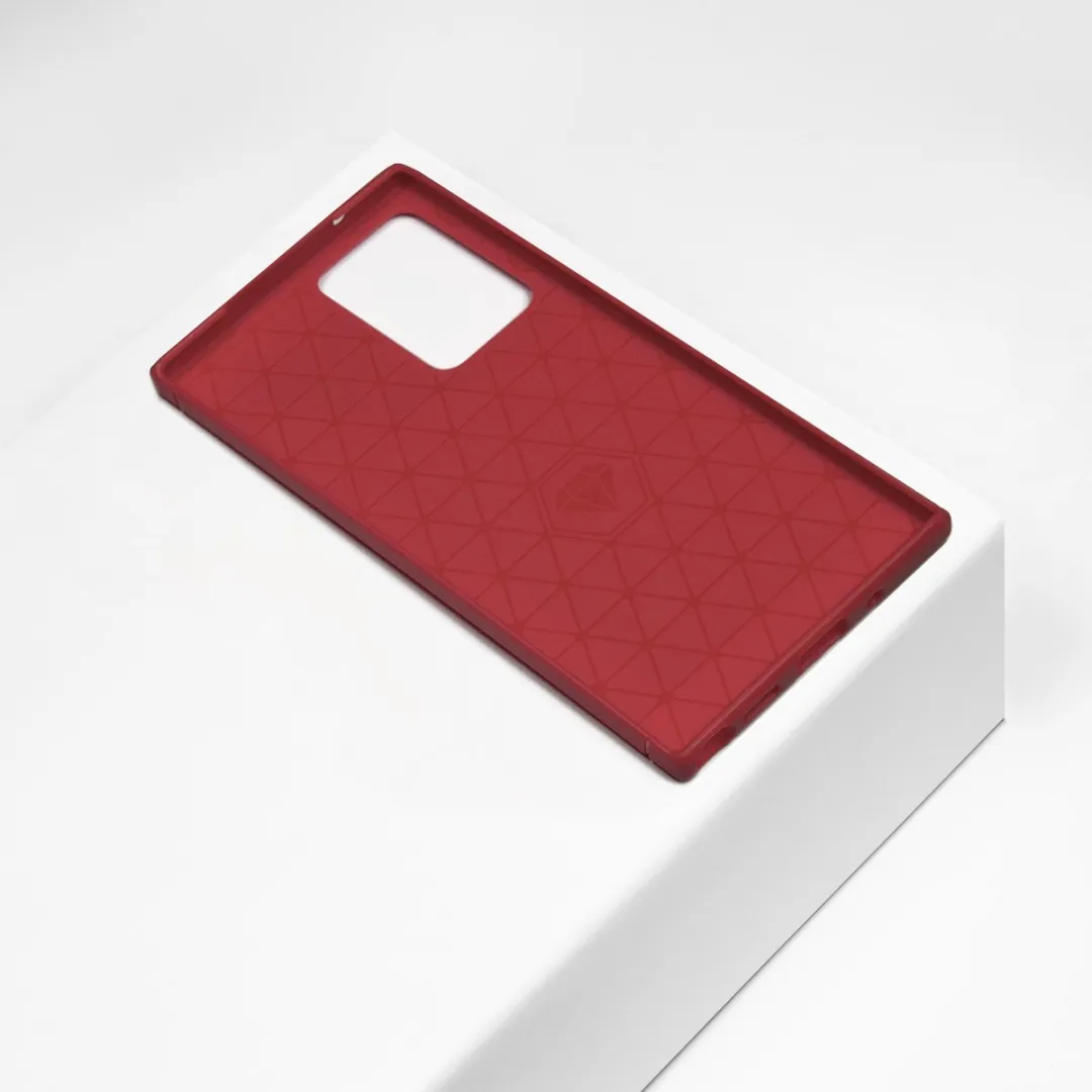 BMAX Carbon Soft Case Samsung Galaxy Note20 Ultra - Rood