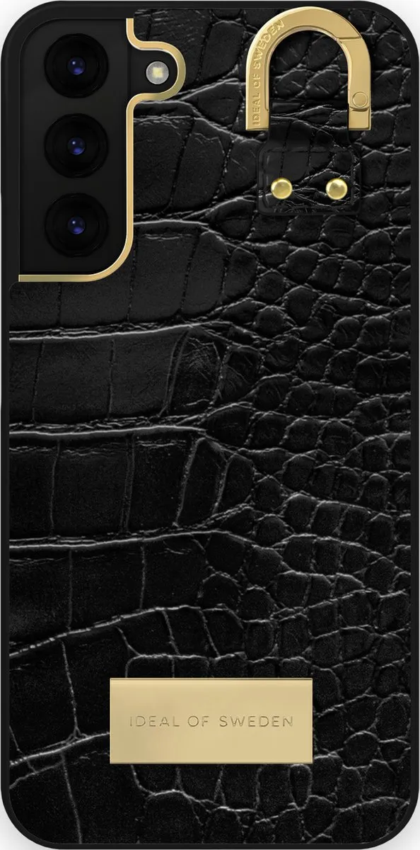 iDeal of Sweden Fashion Case Atelier Samsung Galaxy S22+ Black Croco