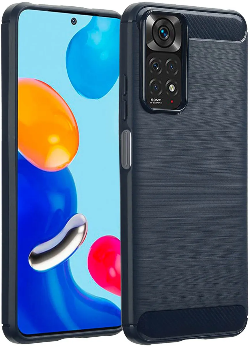 imoshion Hoesje Xiaomi Redmi Note 11S/11 4G - Donkerblauw