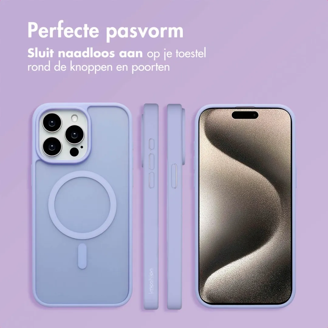 Imoshion iPhone 15 Pro Max MagSafe Hoesje - Lila