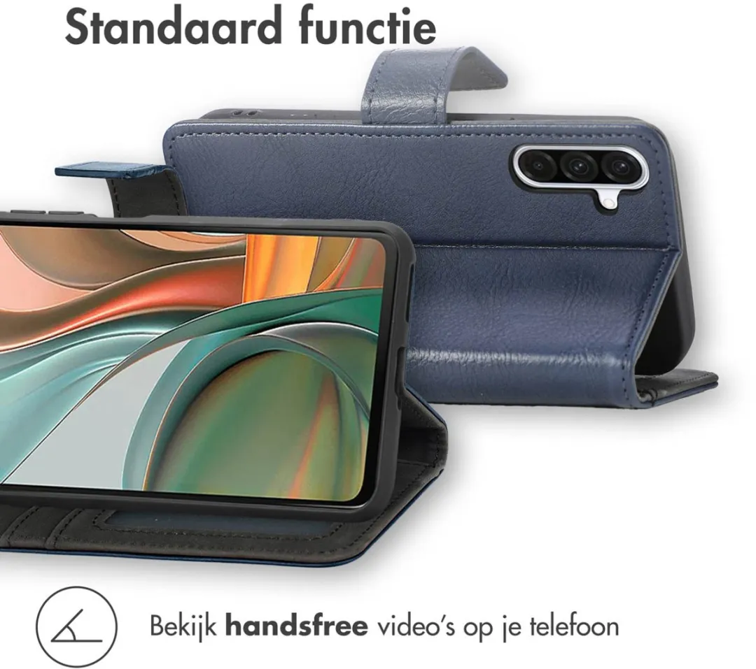 Imoshion Hoesje Samsung Galaxy A36 - 3 Pasjes - Donkerblauw