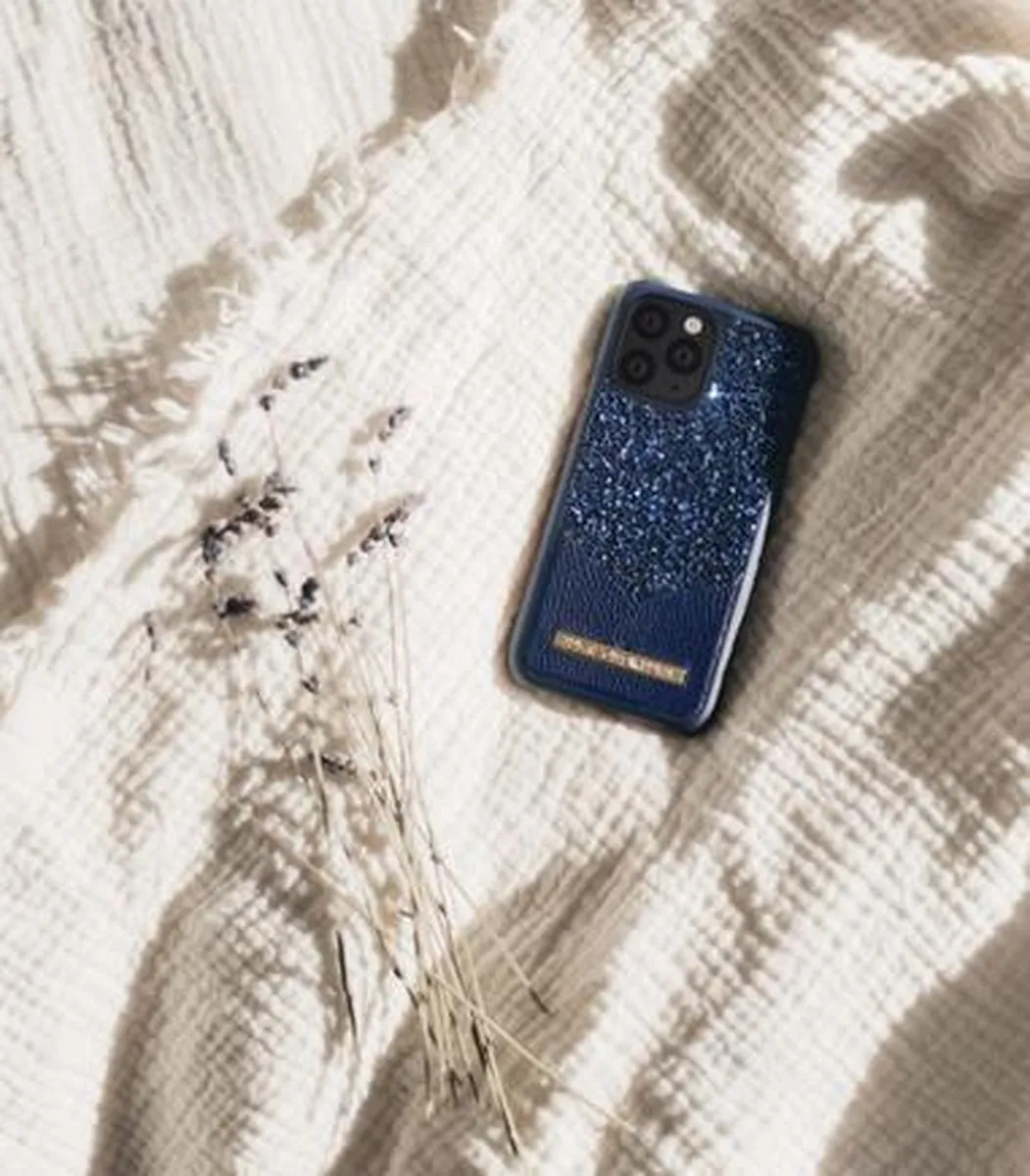 iDeal of Sweden Fashion Case Glimmer iPhone 11 Pro/XS/X - Sapphire - afbeelding 4 van 6