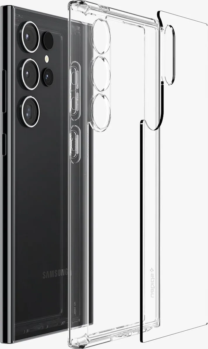 Spigen Ultra Hybrid ACS07292 Hoesje - Samsung Galaxy S24 Ultra - Transparant