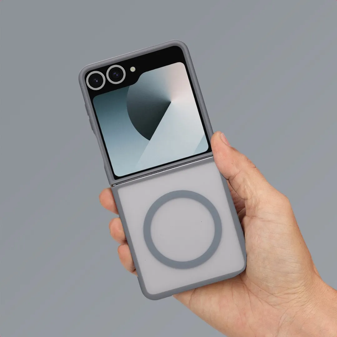 Imoshion Hoesje Samsung Galaxy Z Flip 7 - Grijs MagSafe